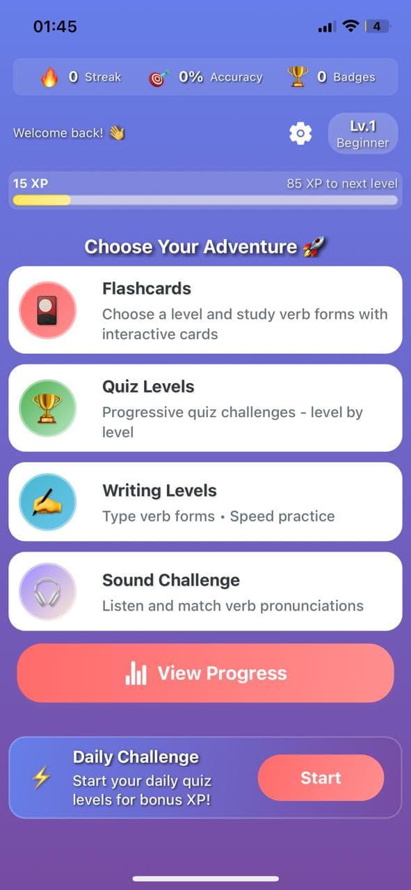 Interactive Flashcards